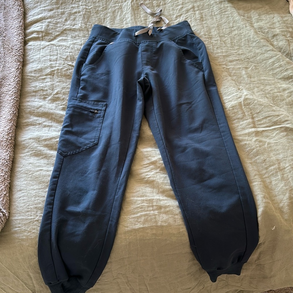 Figs XXS petite Dark Harbor jogger scrub pants excellent condition